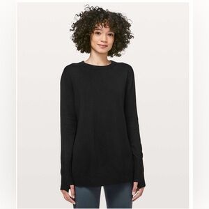 Lululemon still at ease pullover, size 4